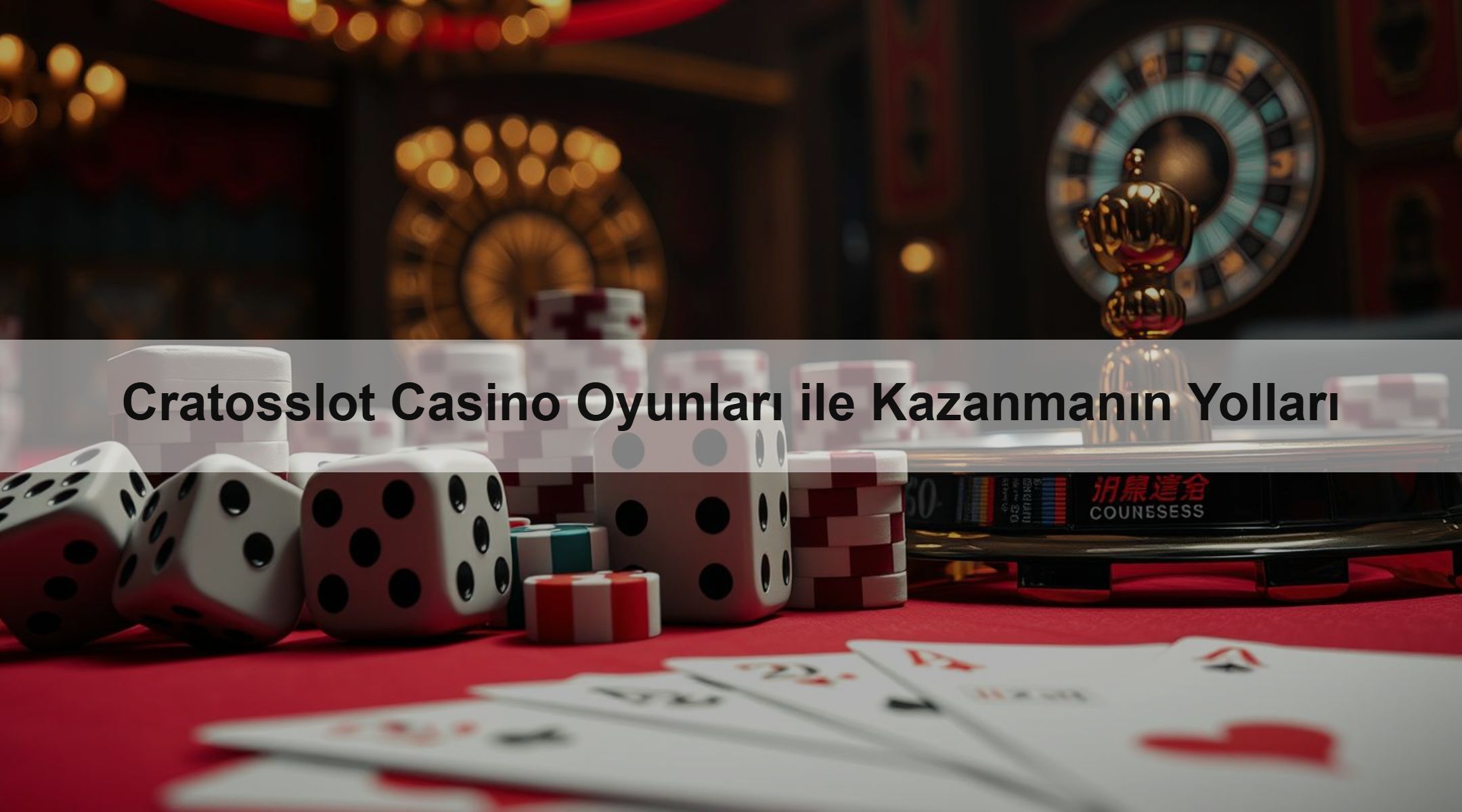 Cratosslot Casino Oyunları ile Kazanmanın Yolları